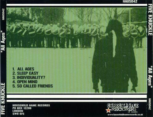 Five Knuckle: All Ages (CD, EP) - DD Music Geek
