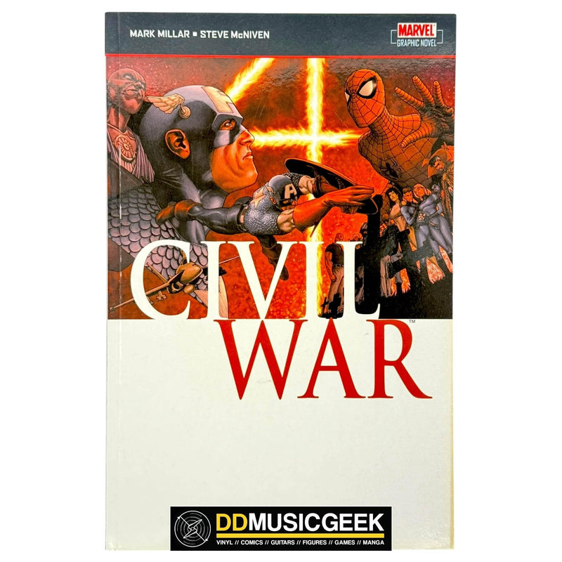 Civil War by Mark Millar, Steve McNiven, Morry Hollowell - DD Music Geek