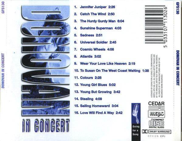 Donovan: In Concert (CD, Album, RE, Dol) - DD Music Geek