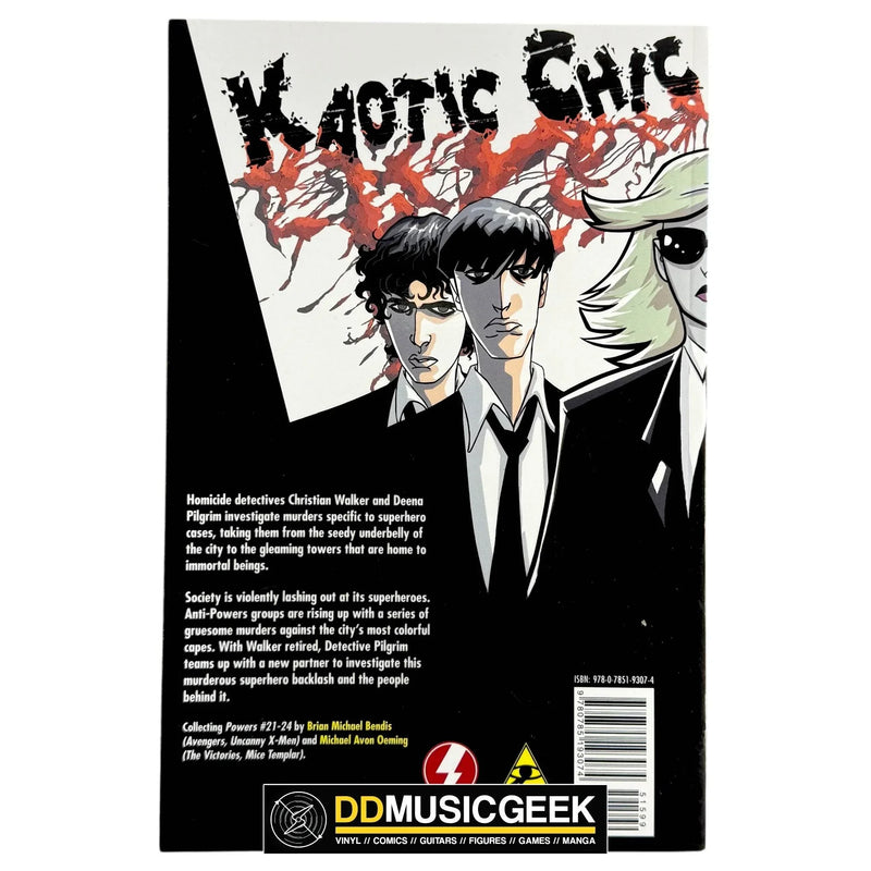 Powers 5: Anarchy by Brian Michael Bendis, Michael Avon Oeming - DD Music Geek