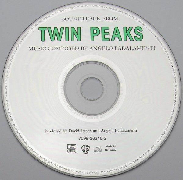 Angelo Badalamenti: Music From Twin Peaks (CD, Album, RE) - DD Music Geek
