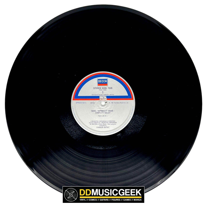 Ravel*, Choeur* Et Orchestre Symphonique De Montréal, Charles Dutoit: Daphnis Et Chloé (LP, RP) - DD Music Geek