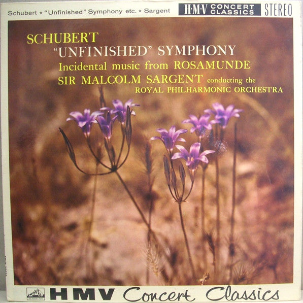 Franz Schubert - Unfinished Symphony / Incidental Music From Rosamunde - Vinyl LP - Preowned
