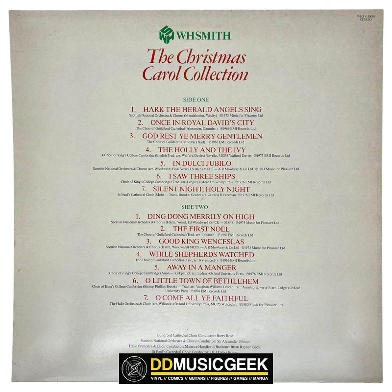 Various: The Christmas Carol Collection (LP, Comp) - DD Music Geek