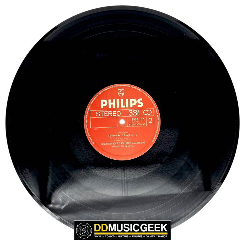 Dvořák*, Concertgebouw Orchestra, Amsterdam*, Colin Davis*: Symphony No. 7 In D Minor Op. 70 (LP, RP, Whi) - DD Music Geek