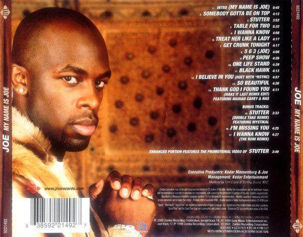 Joe: My Name Is Joe (CD, Album, Enh, S/Edition) - DD Music Geek
