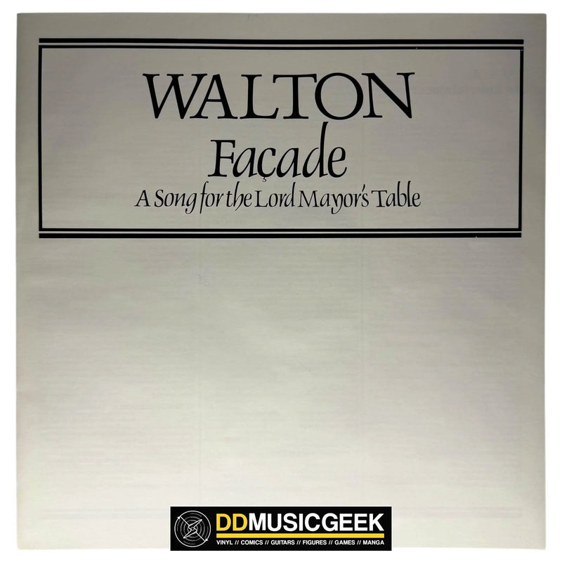 Peggy Ashcroft / Paul Scofield, Paul Scofield, London Sinfonietta, Heather Harper, Paul Hamburger, Sir William Walton: Façade - A Song For The Lord Mayor's Table (LP) - DD Music Geek