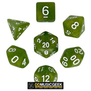 RPG Gaming Dice Set - DD Music Geek