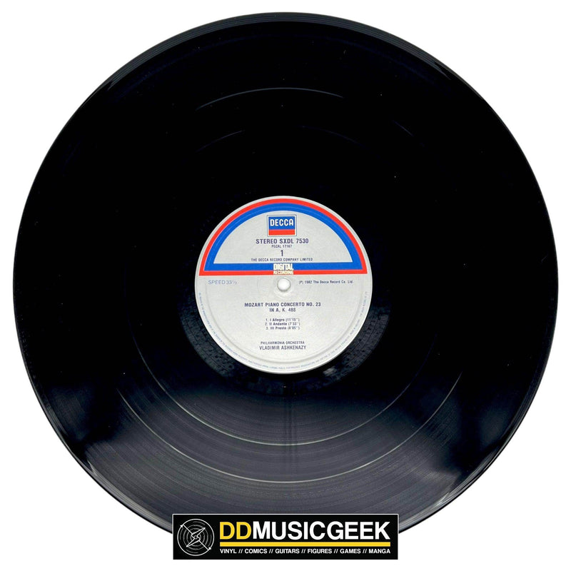 Mozart*, Vladimir Ashkenazy, Philharmonia Orchestra: Piano Concertos = Klavierkonzerte No.23, K.488 · No.27, K.595 (LP) - DD Music Geek