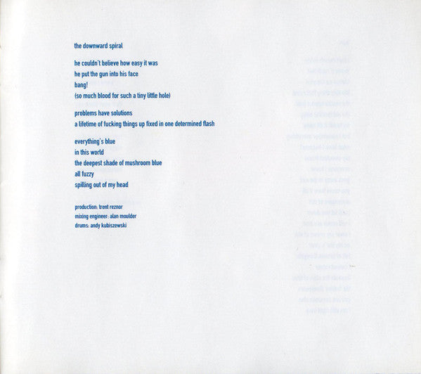 Nine Inch Nails - The Downward Spiral - Image 27