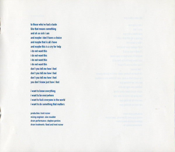 Nine Inch Nails - The Downward Spiral - Image 21