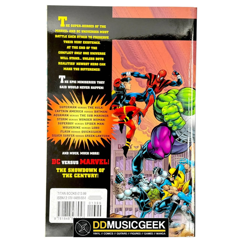 DC Versus Marvel Comics by Ron Marz, Peter David, Dan Jurgens, Claudio Castellini, Josef Rubinstein, Paul Neary, José Luis García-López, Kevin Nowlan - DD Music Geek