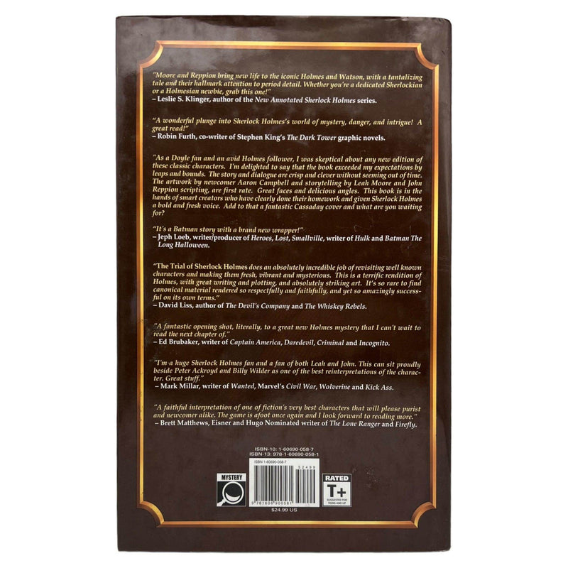 Sherlock Holmes: Volume 1: The Trial Of Sherlock Holmes - Hardcover - HC [PREOWNED COMIC] - DD Music Geek