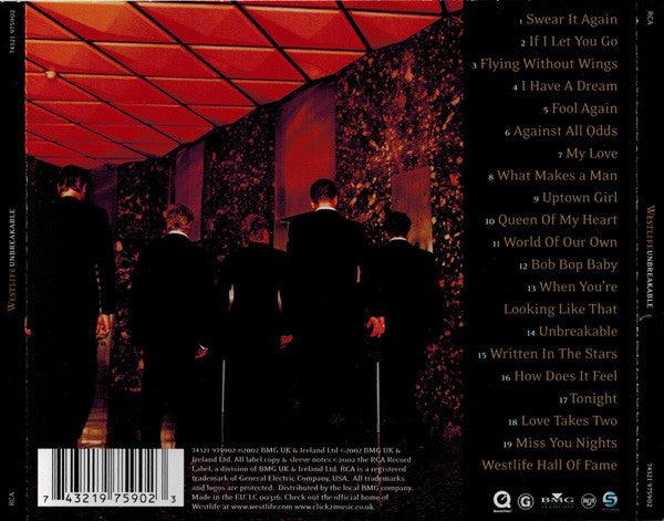 Westlife : Unbreakable - The Greatest Hits Vol. 1 (CD, Comp, Enh, RE)