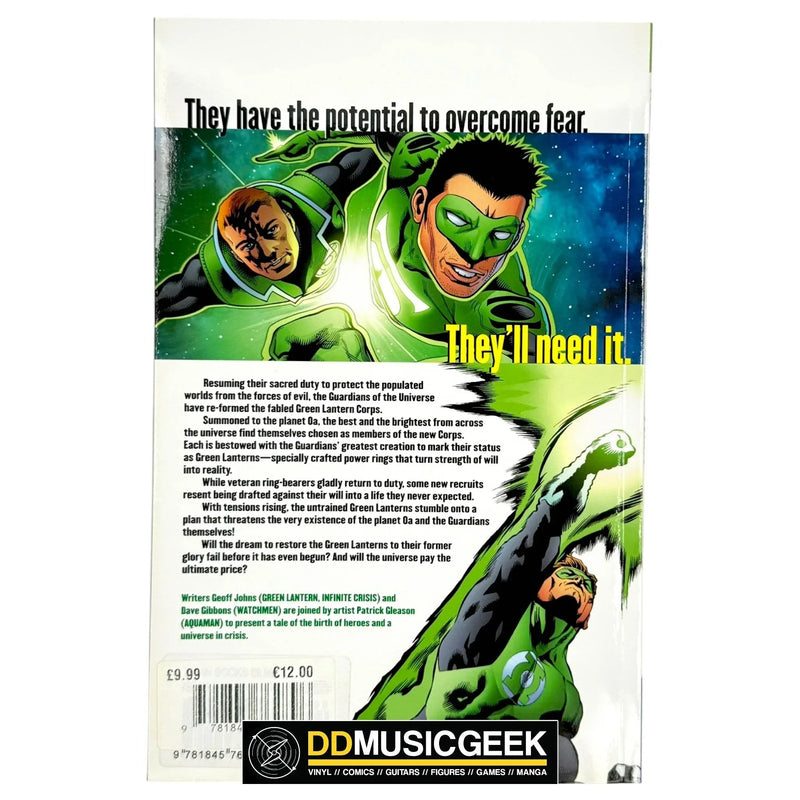 Green Lantern Corps: Recharge by Geoff Johns - DD Music Geek
