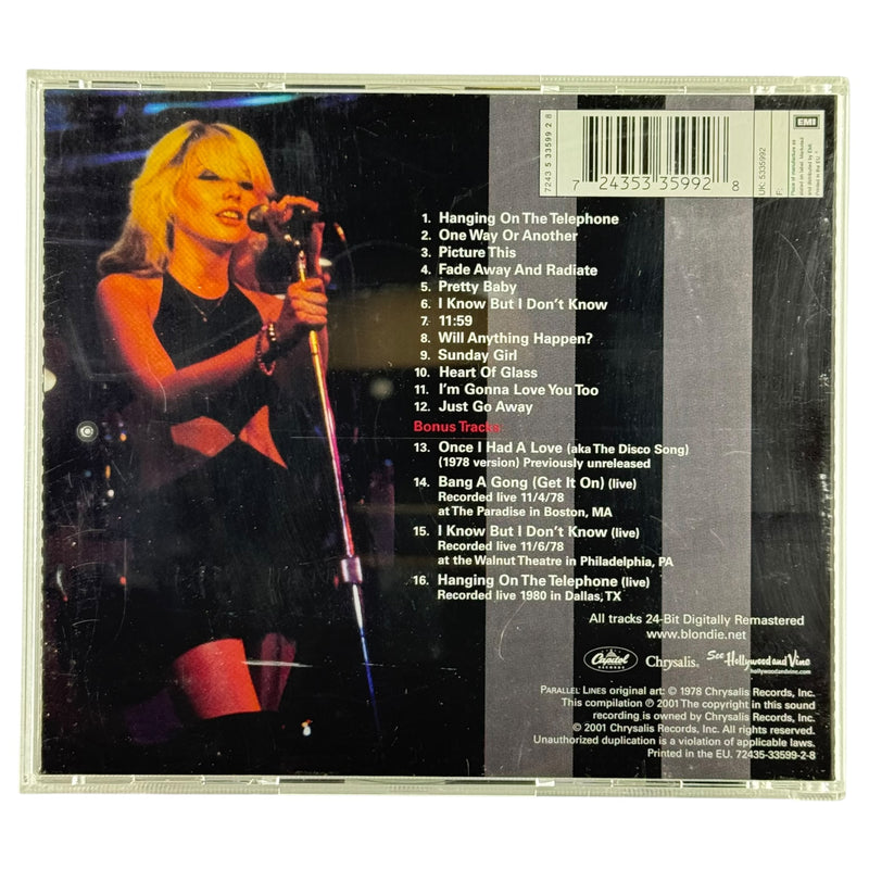 Blondie: Parallel Lines CD - Very Good Plus (VG+)