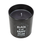 Gothic Black is My Happy Colour Opium Candle - DD Music Geek