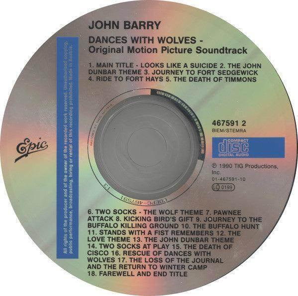 John Barry: Dances With Wolves (Original Motion Picture Soundtrack) (CD, Album) - DD Music Geek