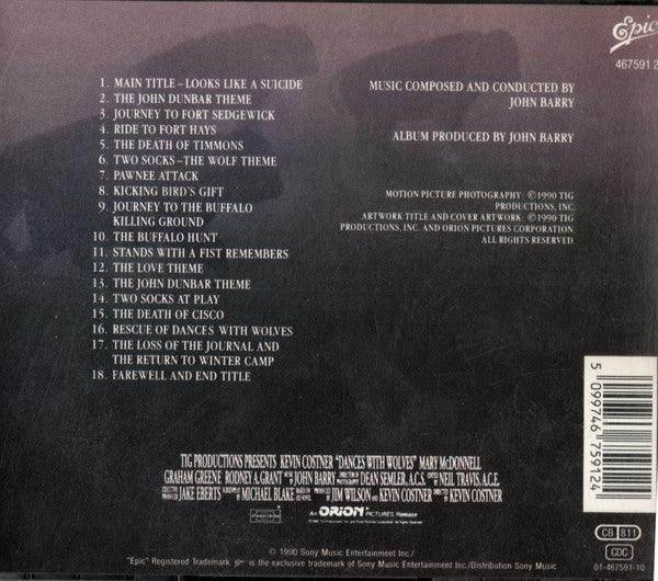 John Barry: Dances With Wolves (Original Motion Picture Soundtrack) (CD, Album) - DD Music Geek