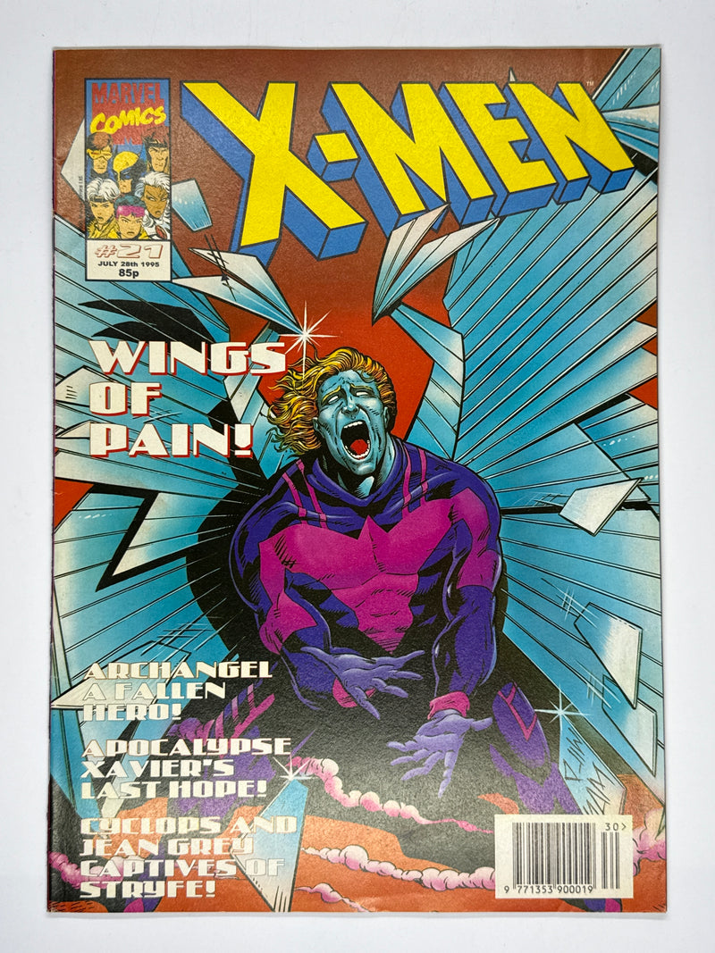 X-Men UK Volume 1 Issue 21 Comic X-Cutioner's Song Reprint