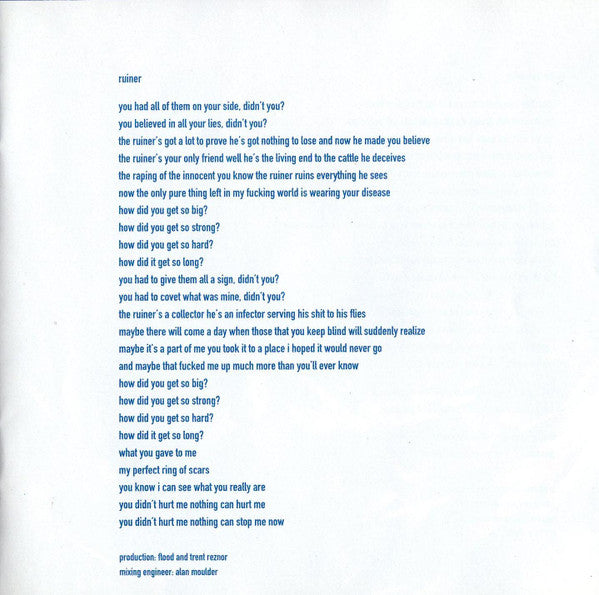 Nine Inch Nails - The Downward Spiral - Image 17