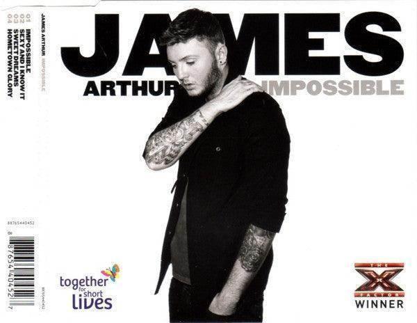 James Arthur : Impossible (CD, Single) - DD Music Geek