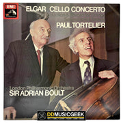 Elgar* - Paul Tortelier, London Philharmonic Orchestra, Sir Adrian Boult: Cello Concerto / Introduction & Allegro For Strings / Serenade For Strings (LP, RP) - DD Music Geek