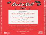 Various: The Golden Age Of Rock 'n' Roll - 1960 (3xCD, Comp) - DD Music Geek