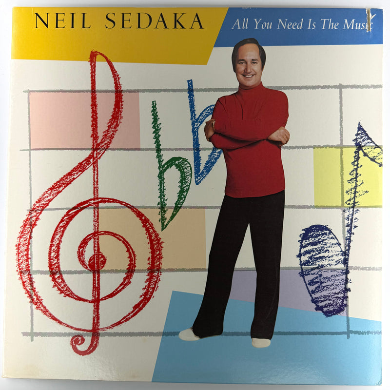 Neil Sedaka: All You Need Is The Music - Near Mint (NM or M-) / Very Good (VG)