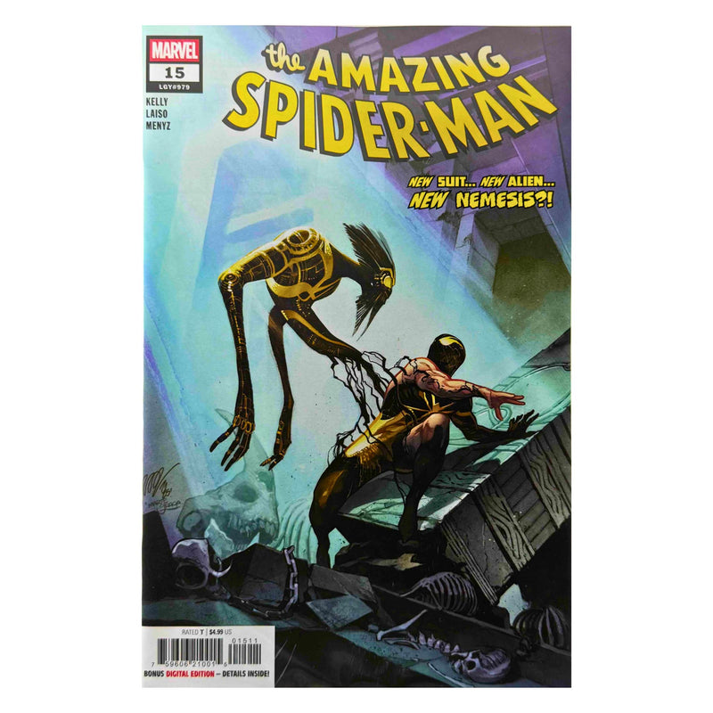 AMAZING SPIDER-MAN #15 CVR A PEPE LARRAZ