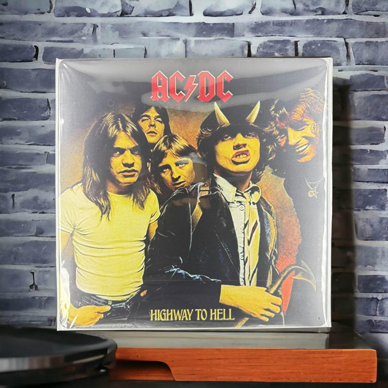 Album Cover Metal Sign: AC/DC - Highway To Hell - DD Music Geek