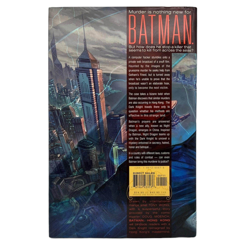 Batman: Hong Kong - Hardcover - HC [PREOWNED COMIC] - DD Music Geek