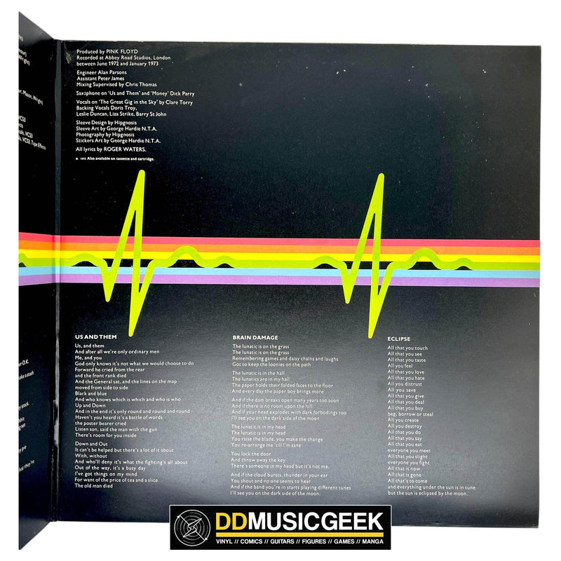 Pink Floyd: The Dark Side Of The Moon (LP, Album, RP, 5th) - DD Music Geek