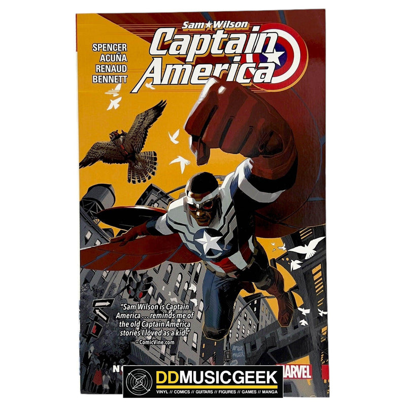 Captain America: Sam Wilson Vol. 1 - Not My Captain America (Trade Paperback) - DD Music Geek