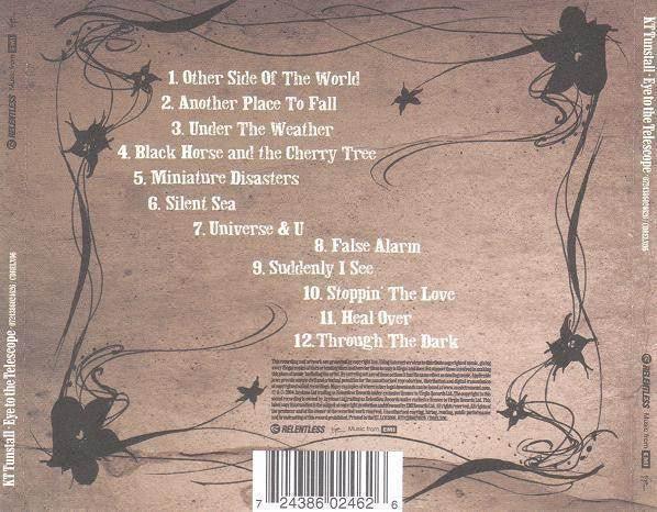KT Tunstall: Eye To The Telescope (CD, Album) - DD Music Geek