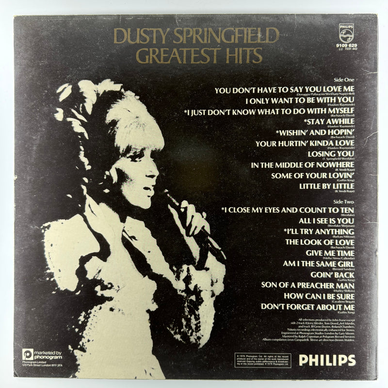 Dusty Springfield: Greatest Hits - Very Good (VG) / Very Good (VG)