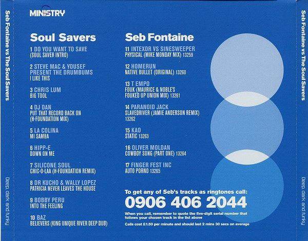 Seb Fontaine Vs The Soul Savers*: Deep, Dark And Funky: The Sound Of Type (CD, Comp, Mixed) - DD Music Geek