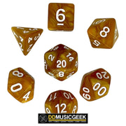RPG Gaming Dice Set - DD Music Geek