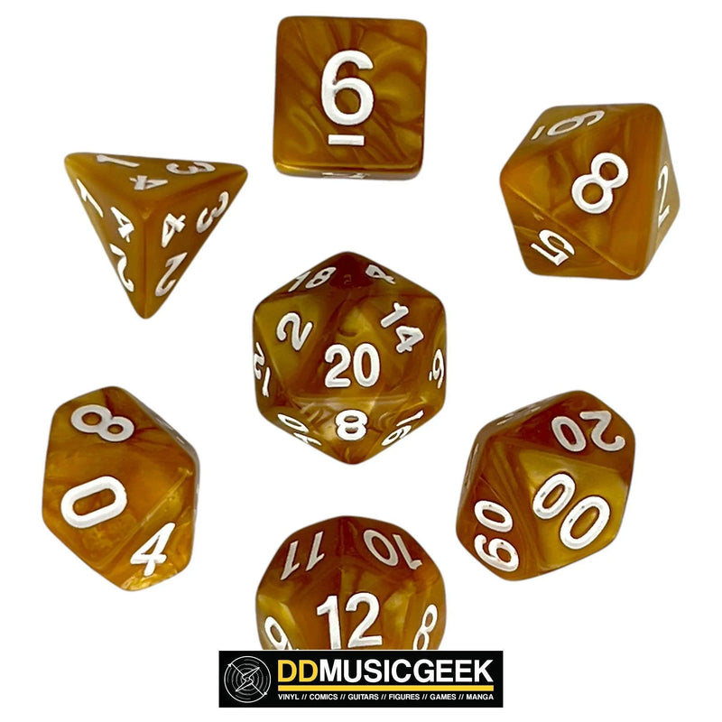 RPG Gaming Dice Set - DD Music Geek