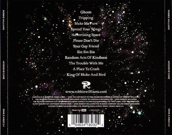 Robbie Williams: Intensive Care (CD, Album) - DD Music Geek