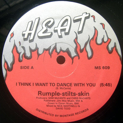 Rumple-Stilts-Skin - I Think I Want To Dance With You - 12" Single - Preowned