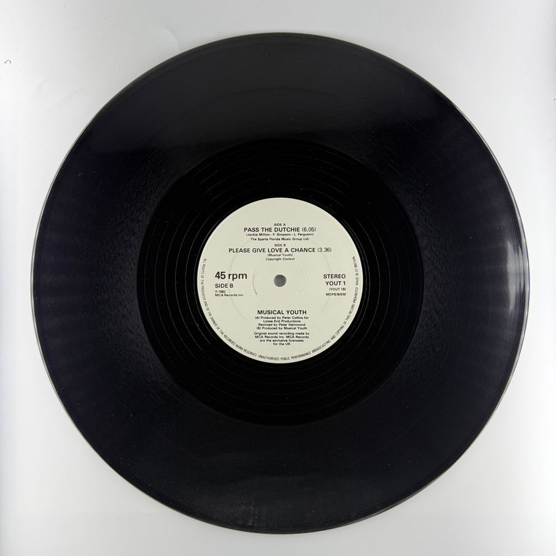 Musical Youth: Pass The Dutchie (Special 12" Club Version) - Very Good Plus (VG+) / Very Good (VG)