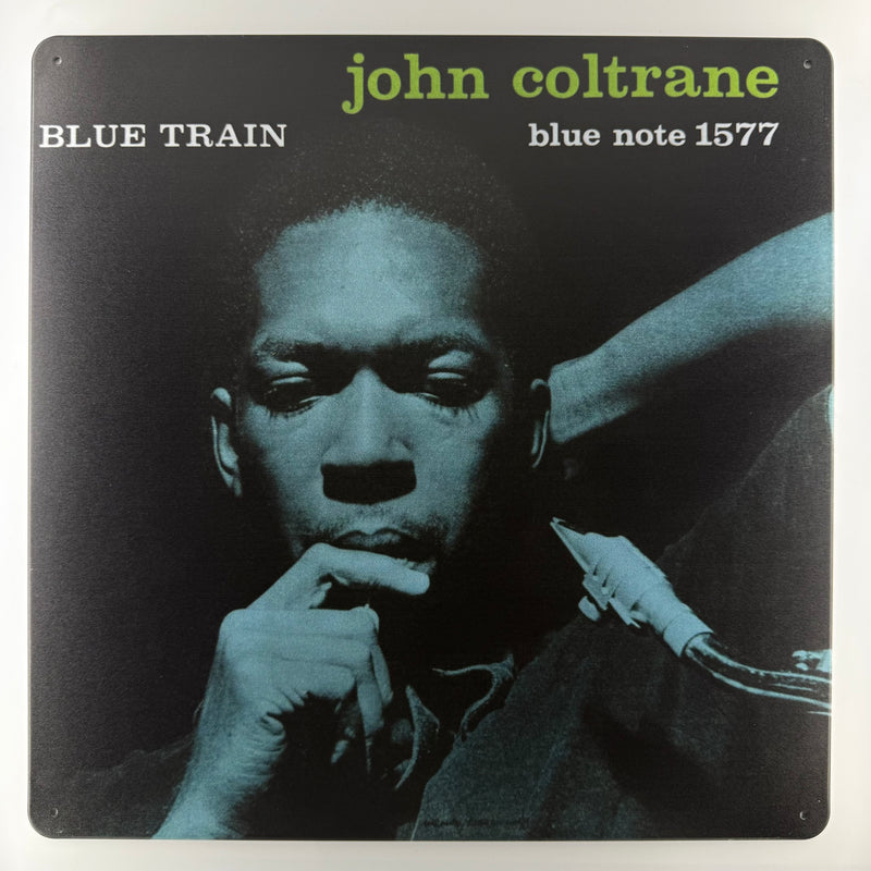 Album Cover Metal Sign: John Coltrane - Blue Train