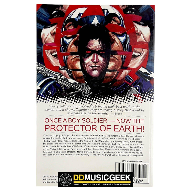 BUCKY BARNES: THE WINTER SOLDIER VOL. 1 - THE MAN ON THE WALL TPB (Trade Paperback) - DD Music Geek