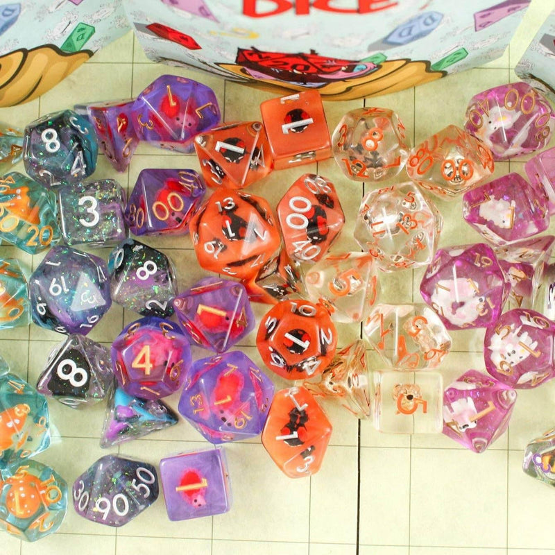 Filled Mystery Dice - DD Music Geek