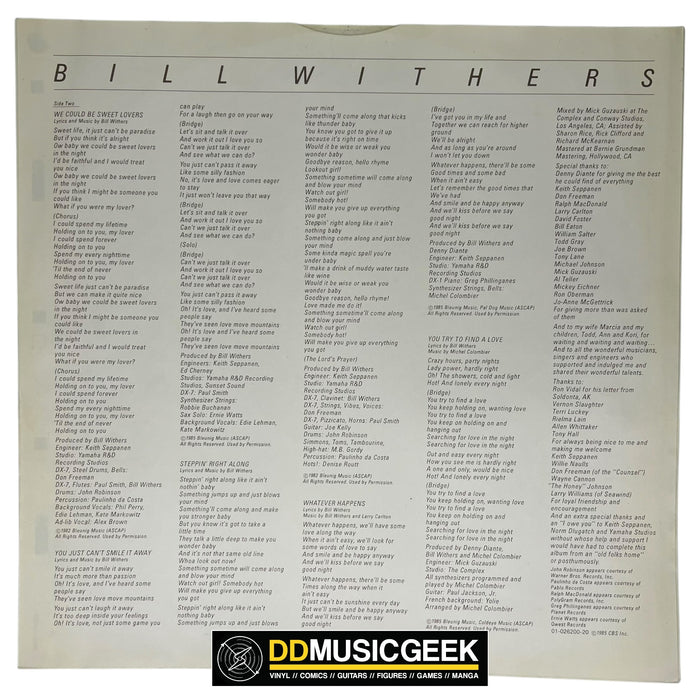 Bill Withers: Watching You Watching Me (LP, Album)