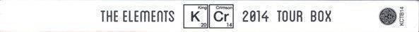 King Crimson: The Elements (2014 Tour Box) (2xCD, Comp) - DD Music Geek