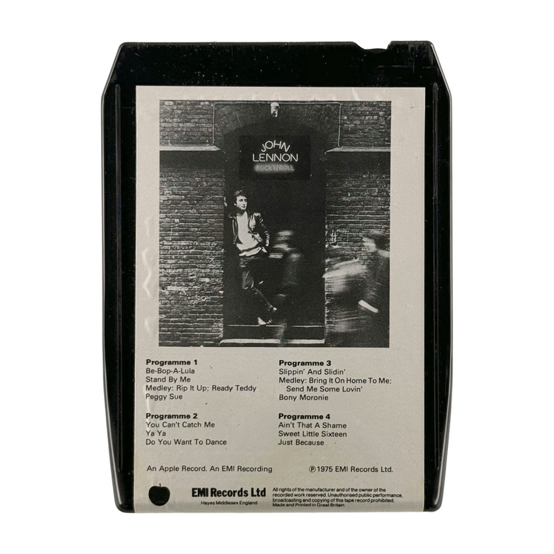 John Lennon – Rock 'N' Roll (8-Track Cassette, UK, VG/VG)