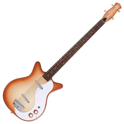Danelectro Long Scale Bass ~ Copper Burst - DD Music Geek