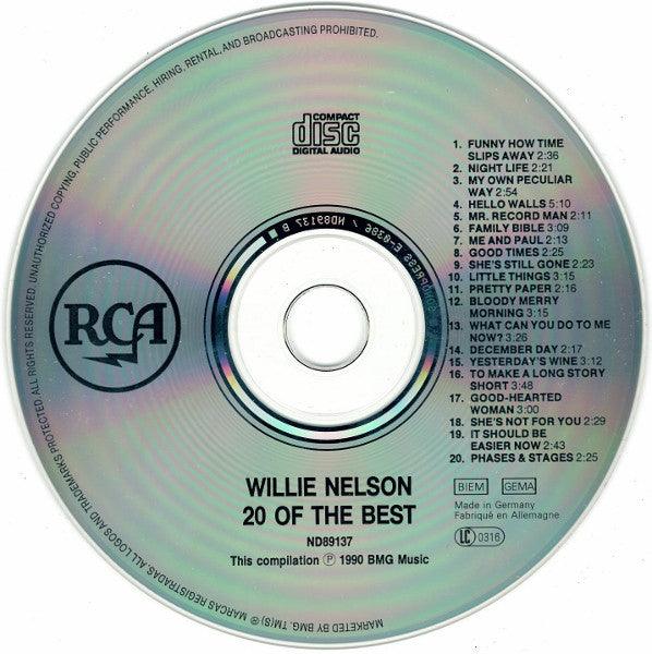 Willie Nelson : 20 Of The Best (CD, Comp, RE)